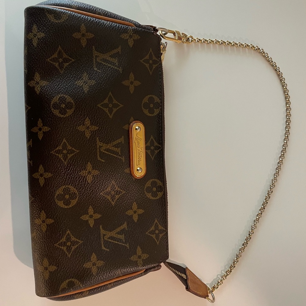 LOUIS VUITTON LV EVA MONOGRAM BAG - brown